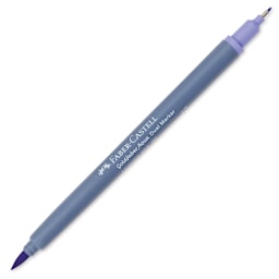 Faber-Castell Goldfaber Aqua Dual Marker - 197 Lavender Dark (marker with caps removed)