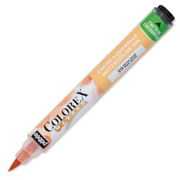 Pebeo Colorex Refillable Marker - Pink Beige, cap off