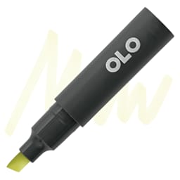 Olo Chisel-Tip Half Marker - Y2.0 Elderflower swatch and marker and swatch