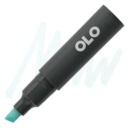 Olo Chisel-Tip Half Marker - B2.0 Ice marker and swatch