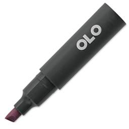 Olo Chisel-Tip Half Marker - V4.3 Chive Blossoms with cap off