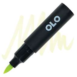 Olo Brush-Tip Half Marker - YG2.1 Brimstone marker and swatch