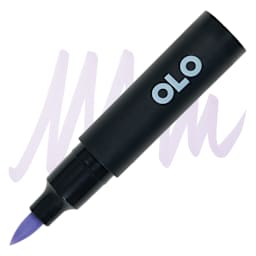 Olo Brush-Tip Half Marker - BV2.2 Periwinkle marker and swatch