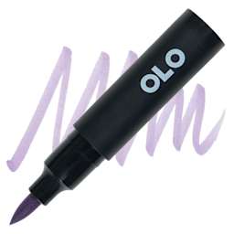 Olo Brush-Tip Half Marker - BV4.4 Globe Thistle swatch and marker