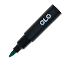 Olo Brush-Tip Half Marker - BG2.4 Fluorite with cap off