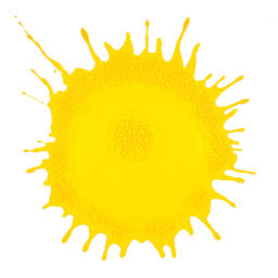 Posca Mop'r Paint Marker - Yellow, swatch