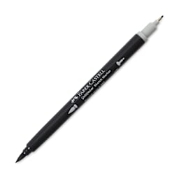 Faber-Castell Goldfaber Sketch Dual-Tip Marker - 332 Neutral Grey II, caps off