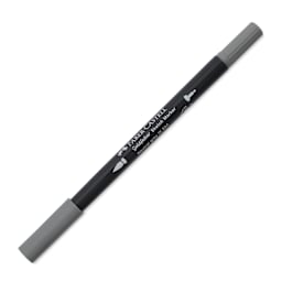 Faber-Castell Goldfaber Sketch Dual-Tip Marker - 334 Neutral Grey IV, caps on