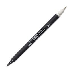 Faber-Castell Goldfaber Sketch Dual-Tip Marker - 270 Warm Grey I, caps off