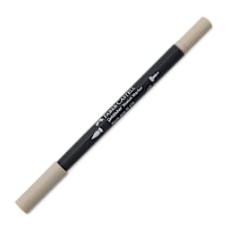Faber-Castell Goldfaber Sketch Dual-Tip Marker - 272 Warm Grey III, caps on