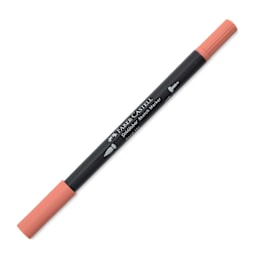 Faber-Castell Goldfaber Sketch Dual-Tip Marker - 131 Coral, caps on