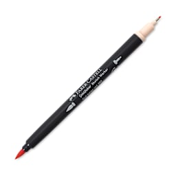 Faber-Castell Goldfaber Sketch Dual-Tip Marker - 382 Dull Beige Red, caps off