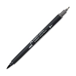 Faber-Castell Goldfaber Sketch Dual-Tip Marker - 347 Dusty Mauve, caps off