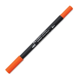 Faber-Castell Goldfaber Sketch Dual-Tip Marker - 115 Dark Cadmium Orange, caps on