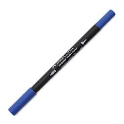 Faber-Castell Goldfaber Sketch Dual-Tip Marker - 151 Helioblue Reddish, caps on