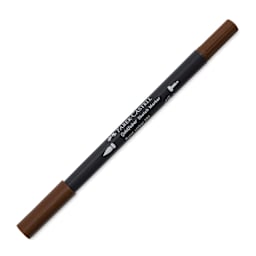 Faber-Castell Goldfaber Sketch Dual-Tip Marker - 280 Burnt Umber, caps on
