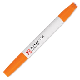 Pantone Dual Tip Marker - 1505, caps on