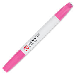 Pantone Dual Tip Marker - 218, marker with caps on