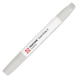 Pantone Dual Tip Marker - Cool Gray 2, caps on