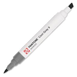 Pantone Dual Tip Marker - Cool Gray 9, caps off