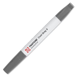 Pantone Dual Tip Marker - Cool Gray 9, caps on
