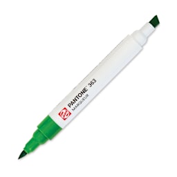 Pantone Dual Tip Marker - 363, marker with caps off