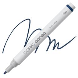 Copic Acrea Paint Marker - Indigo Blue 024, marker and swatch