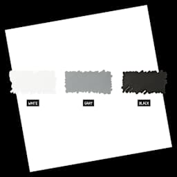 White, Gray, and Black.