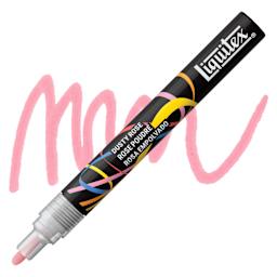 Liquitex Marker - Dusty Rose, Bullet Tip, 2 mm marker with swatch