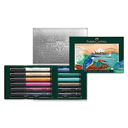 Faber-Castell Pitt Artist City Collection Brush Pens - Set of 12, Sydney, contents