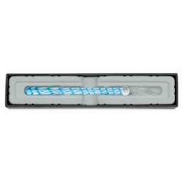Herbin Straight Glass Dip Pen - Calanque Blue, in packaging