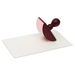 Herbin Ink Blotter - 1-3/4" x 4-3/4", rocking over paper sheet