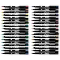 Sharpie Creative Acrylic Markers - Set of 36, Assorted, Brush Tip