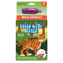 Peter Pauper Press Color with Water Set - Wild Animals, packaging