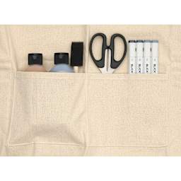 Wear’m Design Your Own Canvas Apron with Pockets - 29" x 32", pockets with supplies (no supplies included)