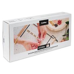 Crafter Woven Seed Bead Workshop Kit packaging
