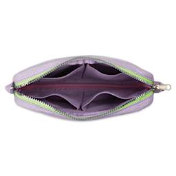 Soolla Studio Pouch - 80's Windbreaker, open