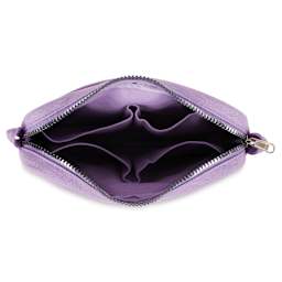 Soolla Studio Pouch - Lilac Love, open
