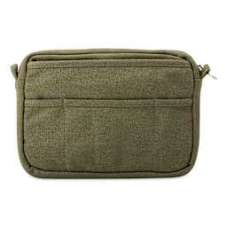 Soolla Studio Pouch - Deep Forest Green, back