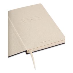 Artik Hardcover Notebook - Coconut, 5-3/4" x 8-1/4", Ruled, inside cover