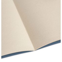 Artik Singer Sewn Notebook - Lavender, 5" x 8-1/4", Blank, Pkg of 2, open
