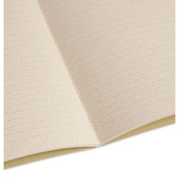Artik Singer Sewn Notebook - Olive, 5" x 8-1/4", Ruled, Pkg of 2, open