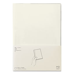 Midori MD Notebook Cover - A5, Clear, packaging