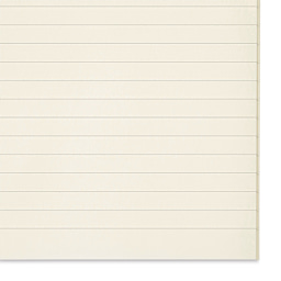 Midori MD Notebooks - A7, Lined, White, close-up of paper