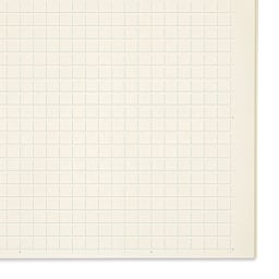 Midori MD Notebooks - A5, Grid, White, close-up of paper