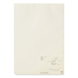 Midori MD Paper Pad - A4, Blank, White, 90 Sheets, front