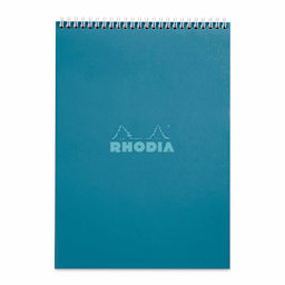 Rhodia Top Wirebound Pad - 8-1/4" x 11-3/4", Peacock, Graph