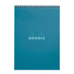 Rhodia Top Wirebound Pad - 8-1/4" x 11-3/4", Peacock, Ruled