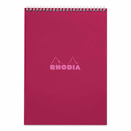 Rhodia Top Wirebound Pad - 8-1/4" x 11-3/4", Plum, Ruled