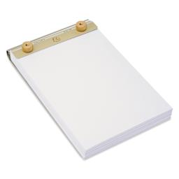 Exacompta FAF Desk Pad - 5-3/10" x 8-1/4", Blank, open